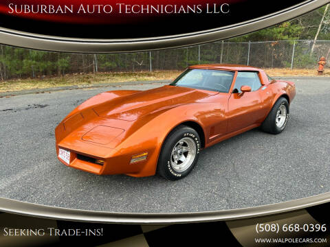 1981 Chevrolet Corvette for sale at Suburban Auto Technicians LLC in Walpole MA