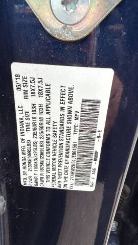 2018 Honda CR-V EX