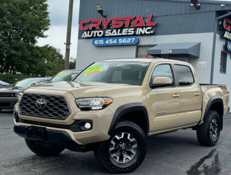 2020 Toyota Tacoma for sale at Crystal Auto Sales Inc in Nashville TN