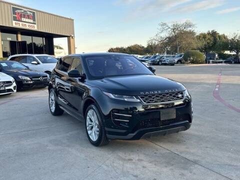 2020 Land Rover Range Rover Evoque for sale at KIAN MOTORS INC in Plano TX