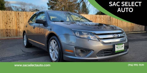2011 Ford Fusion for sale at SAC SELECT AUTO in Sacramento CA