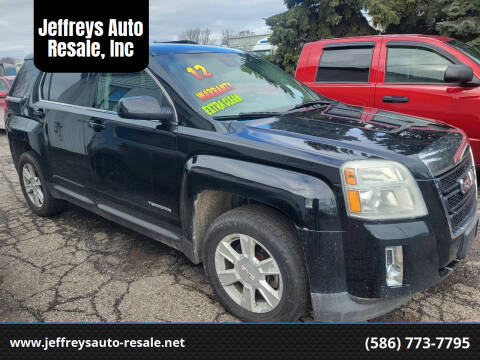 2012 GMC Terrain for sale at Jeffreys Auto Resale, Inc in Clinton Township MI