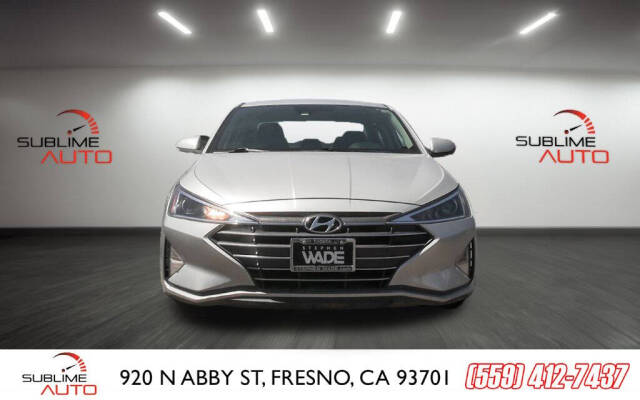 2019 Hyundai ELANTRA for sale at SUBLIME AUTO in Fresno, CA