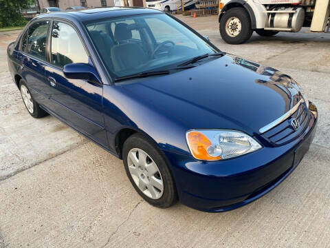 2002 Honda Civic for sale at Bogie's Motors in Saint Louis MO