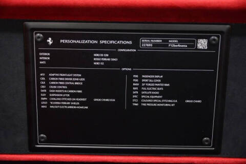 2017 Ferrari F12berlinetta