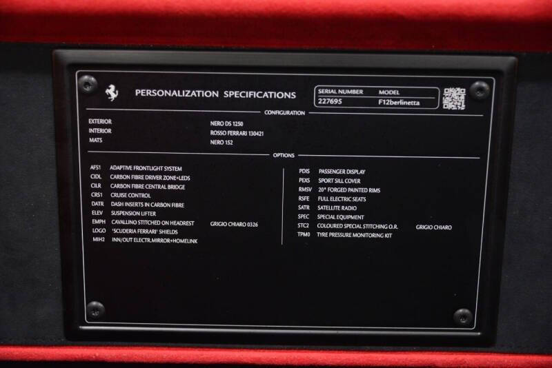 2017 Ferrari F12berlinetta