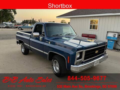 1980 Chevrolet C/K 10 Series for sale at B & B Auto Sales in Brookings SD