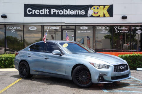 2020 Infiniti Q50 for sale at Car Depot in Homestead FL