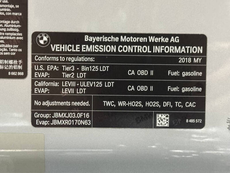 2018 BMW X5 sDrive35i