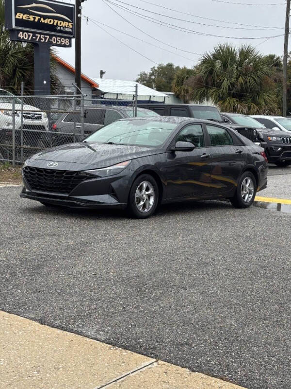 2021 Hyundai Elantra for sale at BEST MOTORS OF FLORIDA in Orlando FL