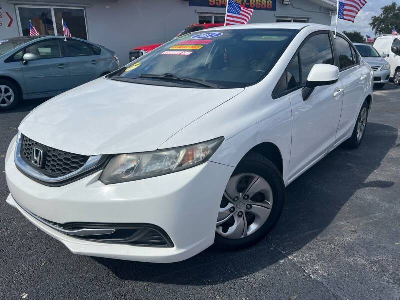 2013 Honda Civic for sale at Auto Loans and Credit in Hollywood FL