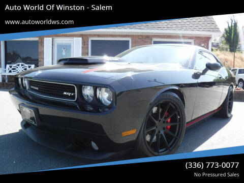 2010 Dodge Challenger for sale at Auto World Of Winston - Salem in Winston Salem NC