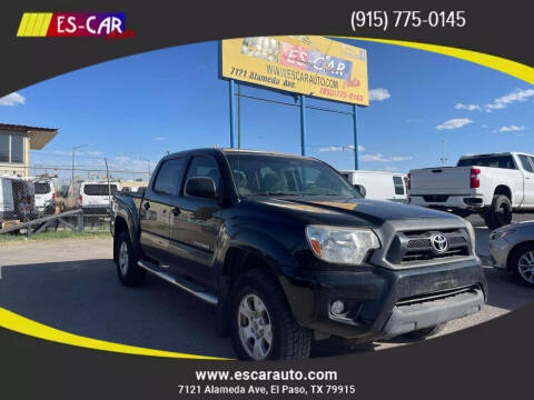 2015 Toyota Tacoma for sale at Escar Auto in El Paso TX