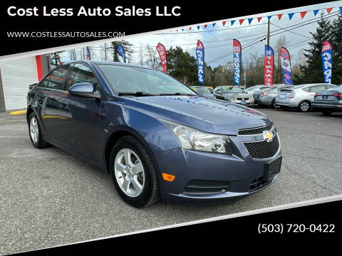 2014 Chevrolet Cruze for sale at Cost Less Auto Sales LLC in Portland OR