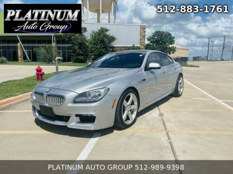 2014 BMW 6 Series for sale at Platinum Auto Group in Hutto TX