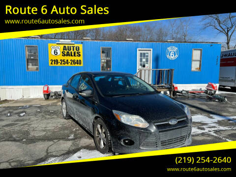 2013 Ford Focus for sale at Route 6 Auto Sales in Portage IN