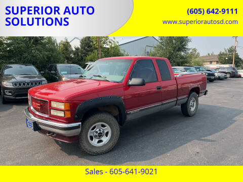 1995 GMC Sierra 1500 for sale at SUPERIOR AUTO SOLUTIONS in Spearfish SD