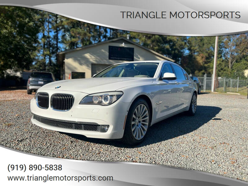2012 BMW 7 Series for sale at Triangle Motorsports in Cary NC