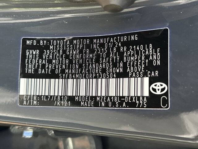 2024 Toyota Corolla LE