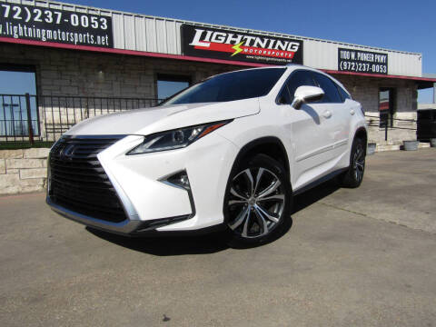 2017 Lexus RX 350 for sale at Lightning Motorsports in Grand Prairie TX