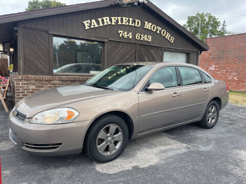 2006 Chevrolet Impala for sale at Fairfield Motors in Fort Wayne IN