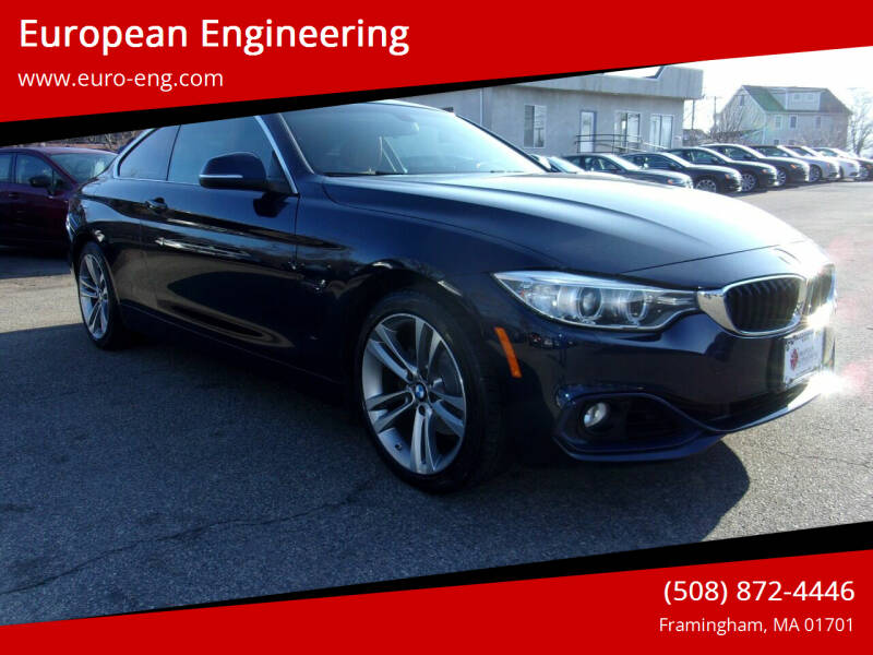 2016 BMW 4 Series for sale at European Engineering in Framingham MA