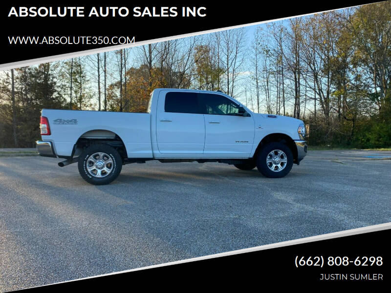 2019 RAM Ram Pickup 2500 for sale at ABSOLUTE AUTO SALES INC in Corinth MS