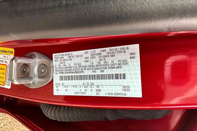 2022 Ford Escape SEL