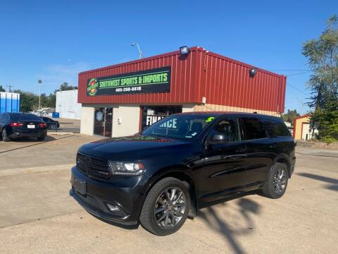 2015 Dodge Durango for sale at Southwest Sports & Imports in Oklahoma City OK