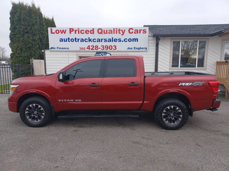 2018 Nissan Titan for sale at AUTOTRACK INC in Mount Vernon WA