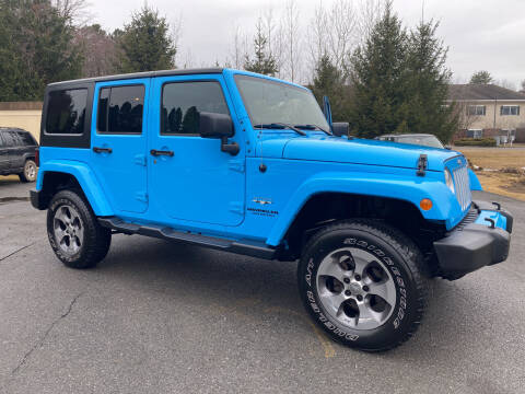 2017 Jeep Wrangler Unlimited for sale at R & R Motors in Queensbury NY