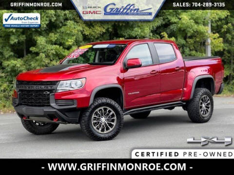2022 Chevrolet Colorado for sale at Griffin Buick GMC in Monroe NC