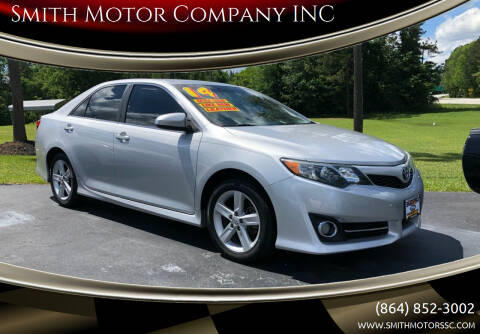 2014 Toyota Camry for sale at Smith Motor Company INC in Mc Cormick SC