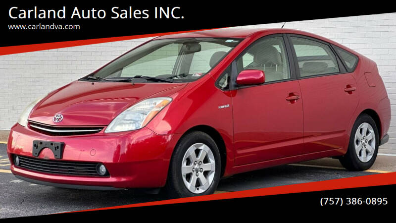 2008 Toyota Prius for sale at Carland Auto Sales INC. in Portsmouth VA