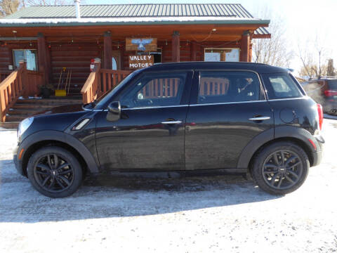 2012 MINI Cooper Countryman for sale at VALLEY MOTORS in Kalispell MT