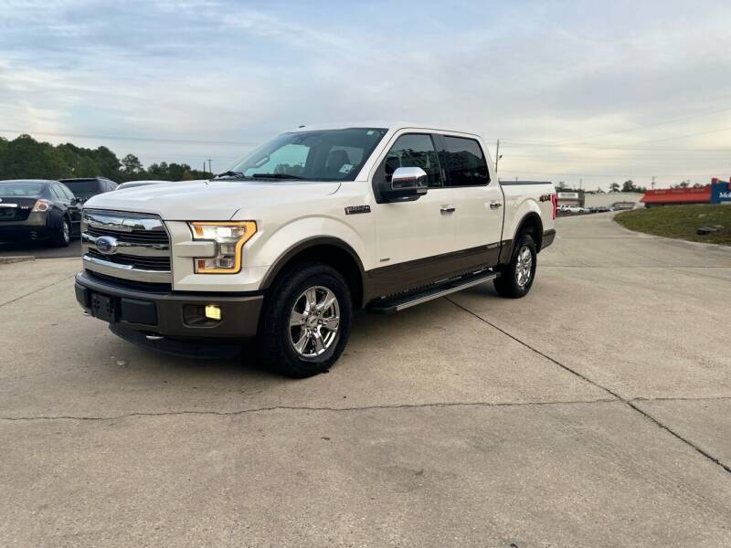 2015 Ford F-150 for sale at WHOLESALE AUTO GROUP in Mobile AL