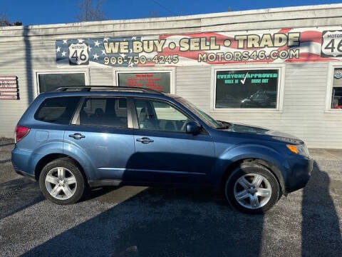 2010 Subaru Forester for sale at Motors 46 in Belvidere NJ