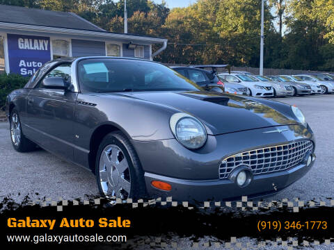 2003 Ford Thunderbird for sale at Galaxy Auto Sale in Fuquay Varina NC