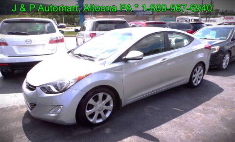 2013 Hyundai Elantra for sale at J & P Auto Mart in Altoona PA