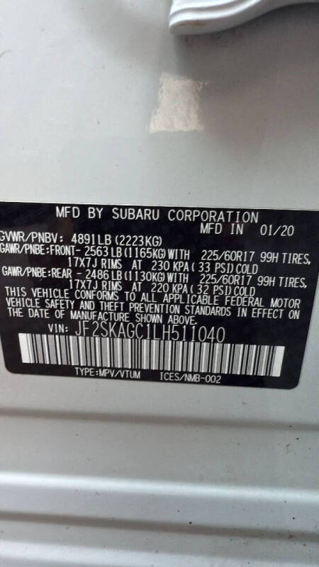 2020 Subaru Forester Premium