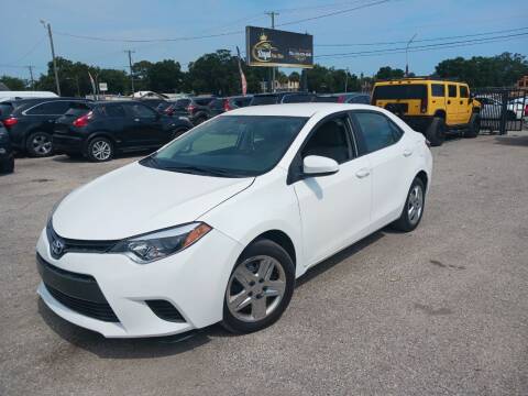 2015 Toyota Corolla for sale at ROYAL AUTO MART in Tampa FL