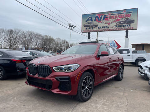 2022 BMW X6 for sale at ANF AUTO FINANCE in Houston TX