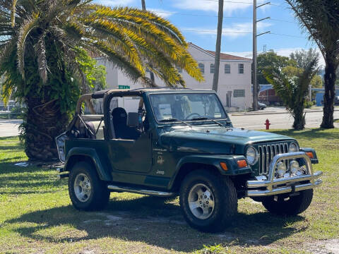 1999 Jeep Wrangler for sale at Transcontinental Car USA Corp in Fort Lauderdale FL