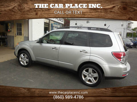 2010 Subaru Forester for sale at THE CAR PLACE INC. in Somersville CT
