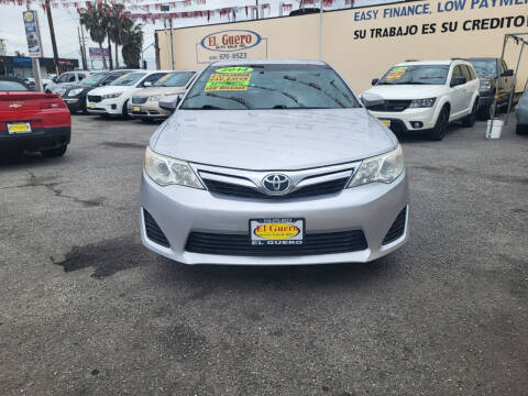 2014 Toyota Camry for sale at El Guero Auto Sale in Hawthorne CA
