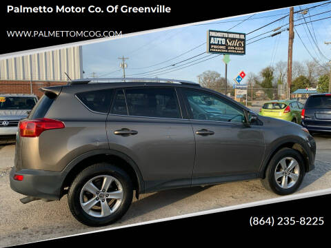 2015 Toyota RAV4 for sale at Palmetto Motor Co. of Greenville in Greenville SC