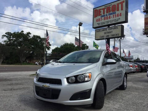 2014 Chevrolet Sonic for sale at Detroit Cars and Trucks in Orlando FL