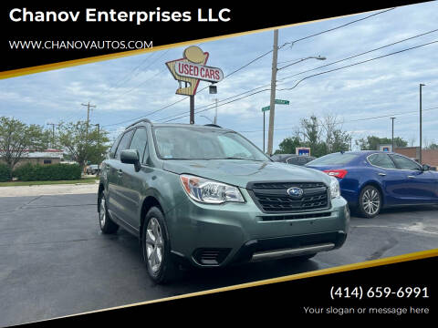 2014 Subaru Forester for sale at Chanov Enterprises LLC in South Milwaukee WI