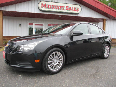 2012 Chevrolet Cruze for sale at Midstate Sales in Foley MN