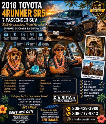 2016 Toyota 4Runner SR5